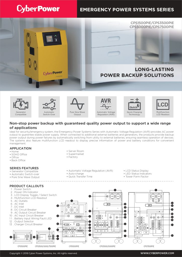 CYBER POWER(UPS)